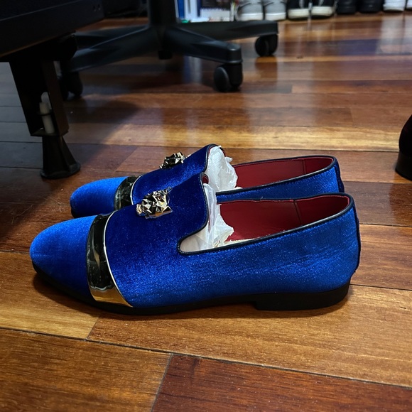 Navy Blue Suit with Navy Blue Shoes - Picture 4 of 5